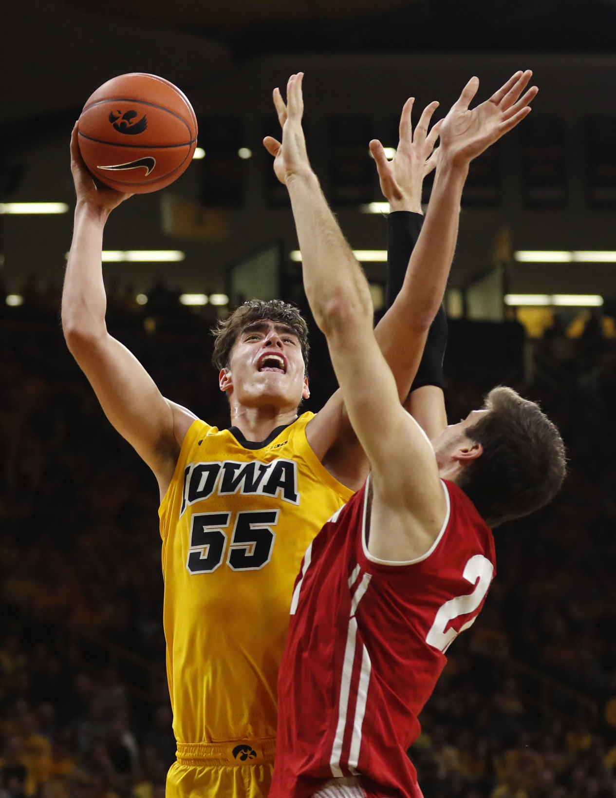 Wisconsin Iowa Basketball